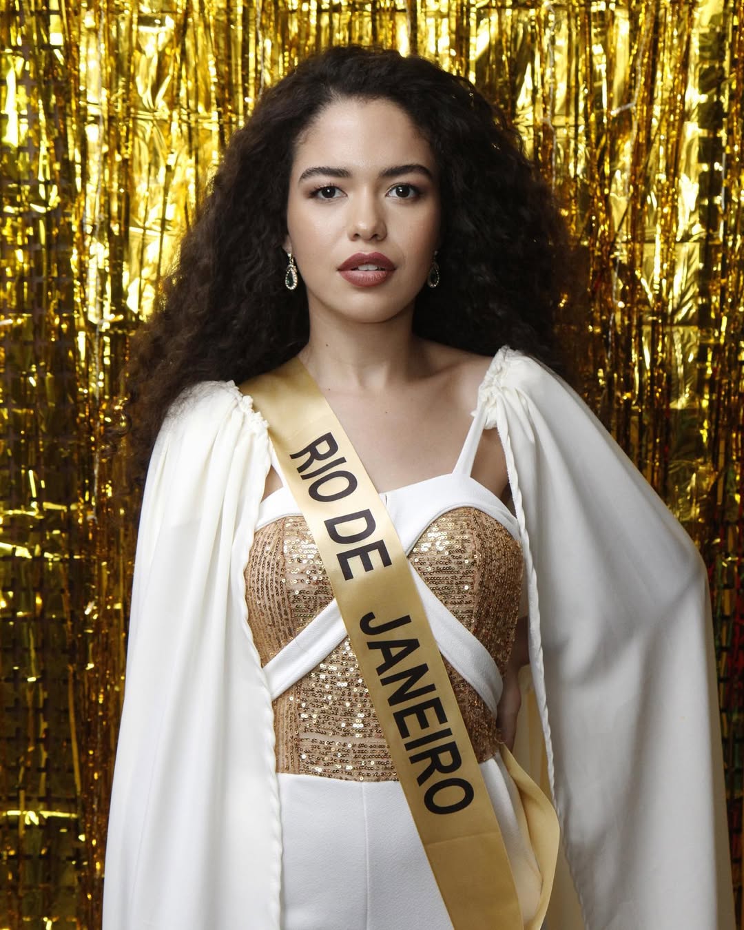 Mentora em passarela de concurso